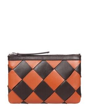 checked classic clutch