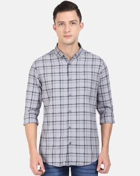 checked classic shirt