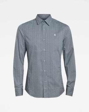 checked extra slim fit shirt