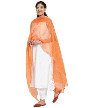 checked regular dupatta