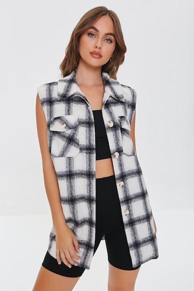checked regular fit jackets