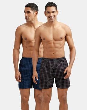 checks-regular-fit-shorts