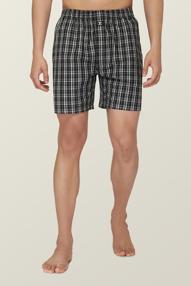 checks cotton mens boxers