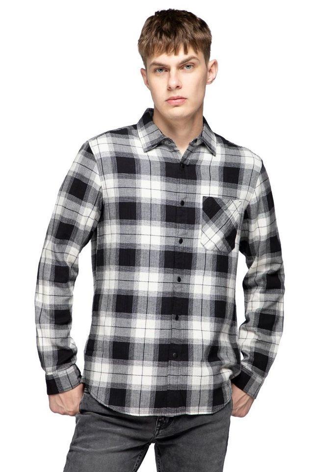 checks cotton regular fit mens casual shirt