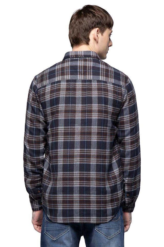 checks cotton regular fit mens casual shirt