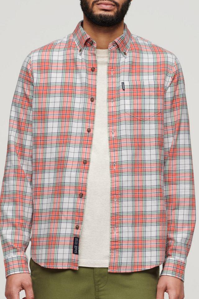 checks cotton regular fit mens casual wear shirt