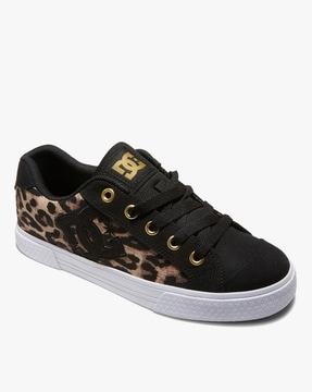 chelsea animal print low-top casual shoes