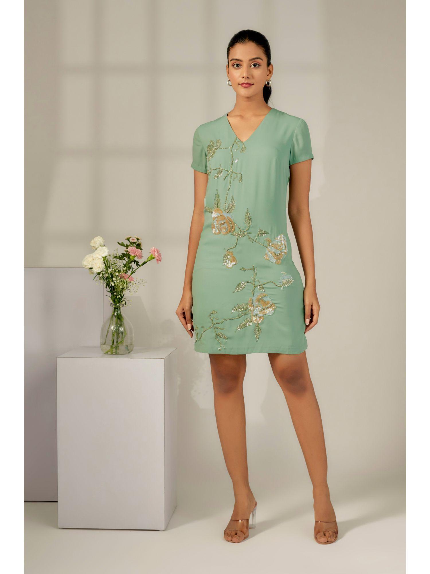 chelsea dress dusty sage dress