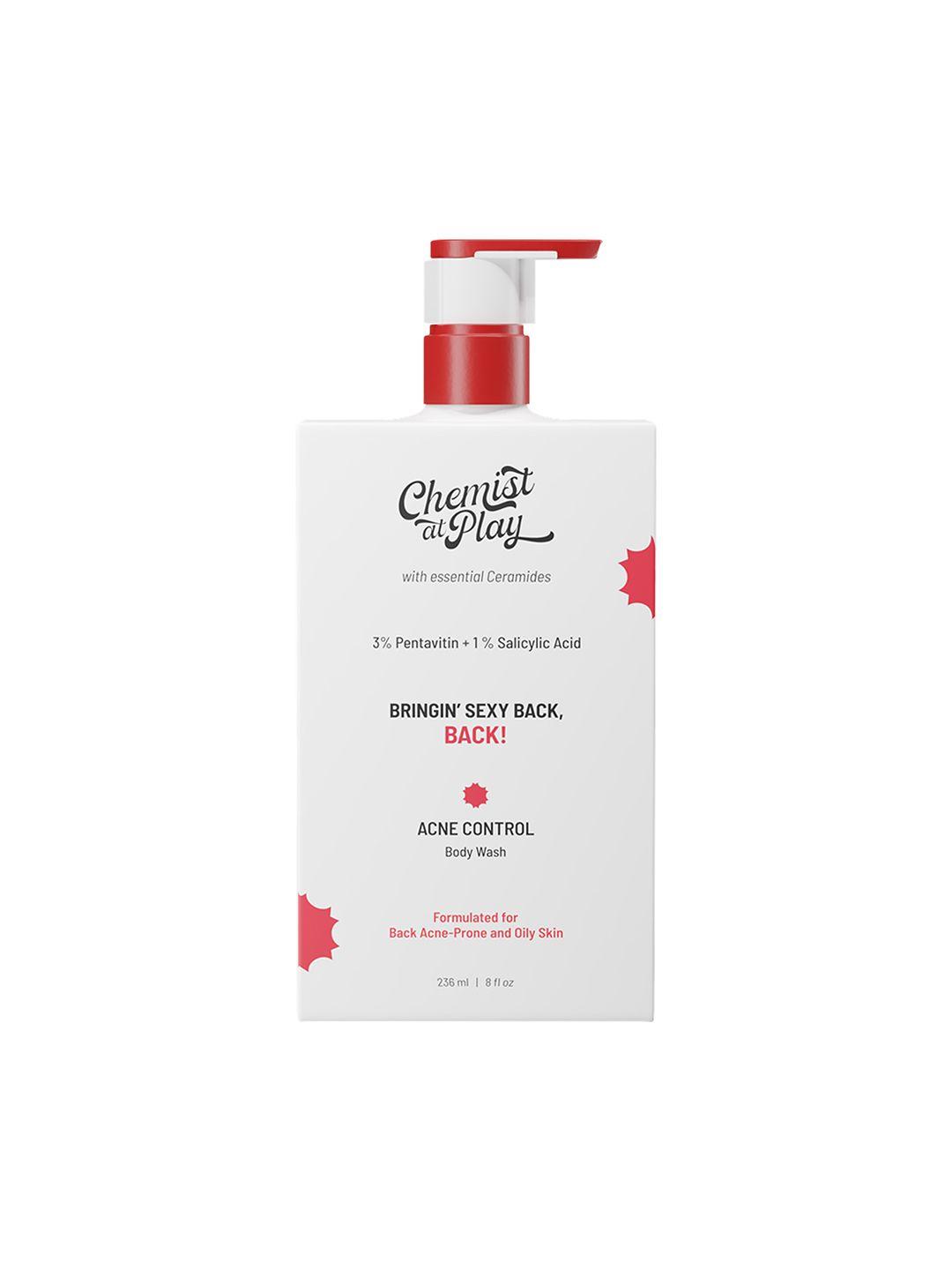 chemist at play oily skin acne control body wash with ceramides 236 ml