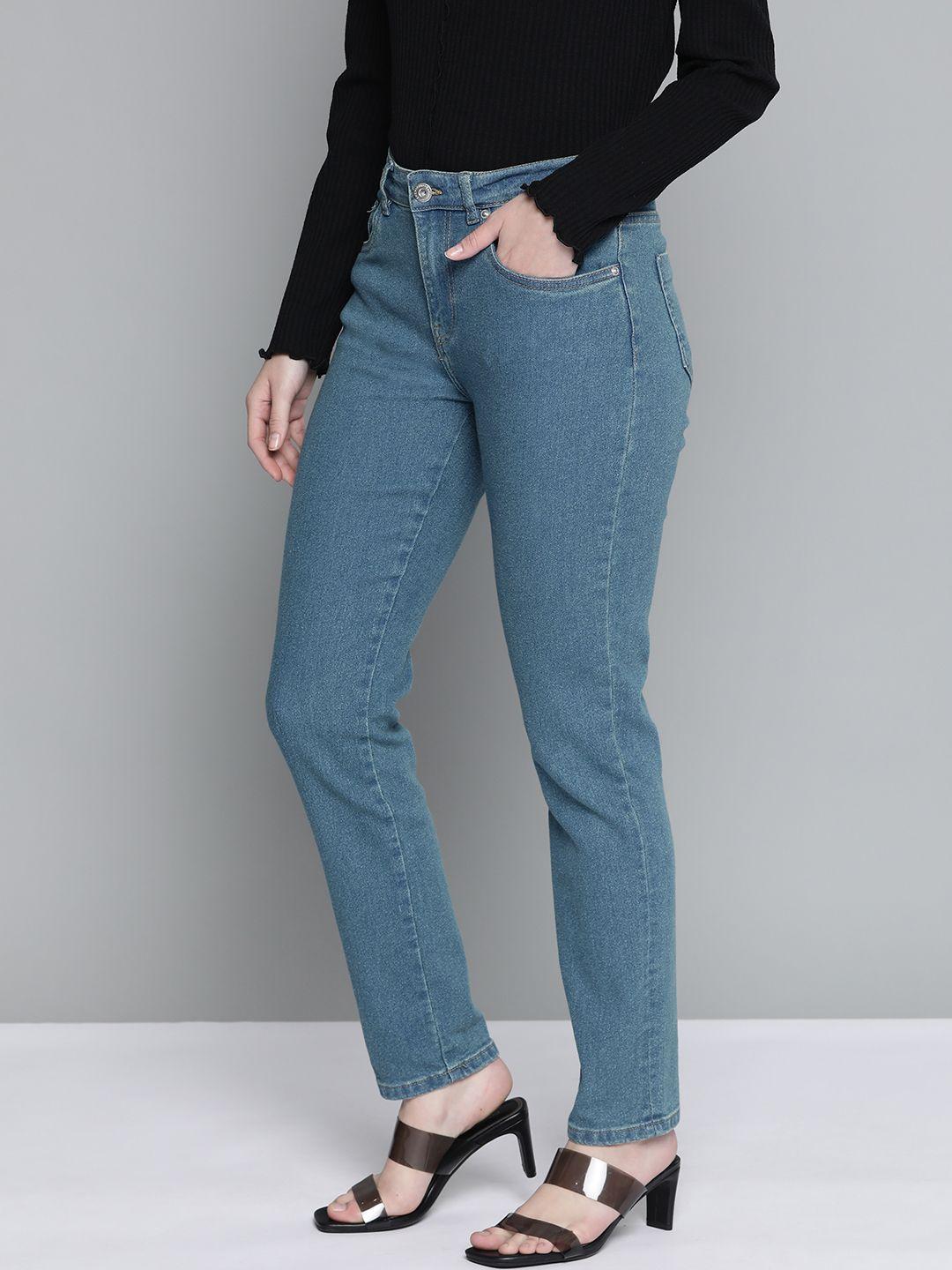 chemistry women blue slim fit  stretchable jeans