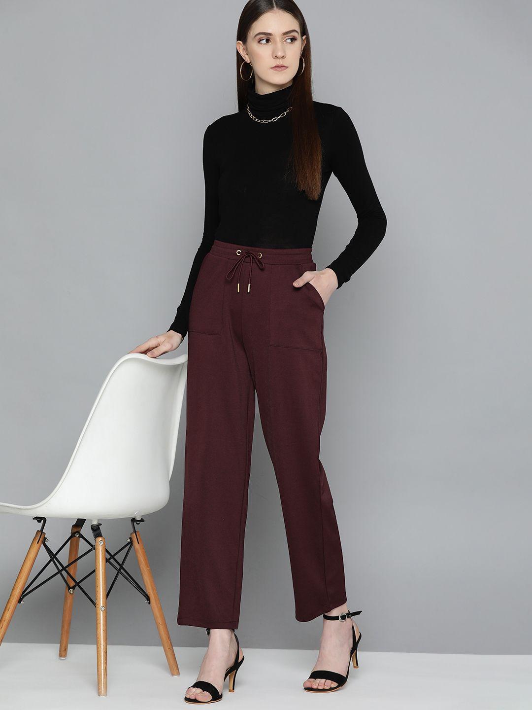chemistry women straight trousers