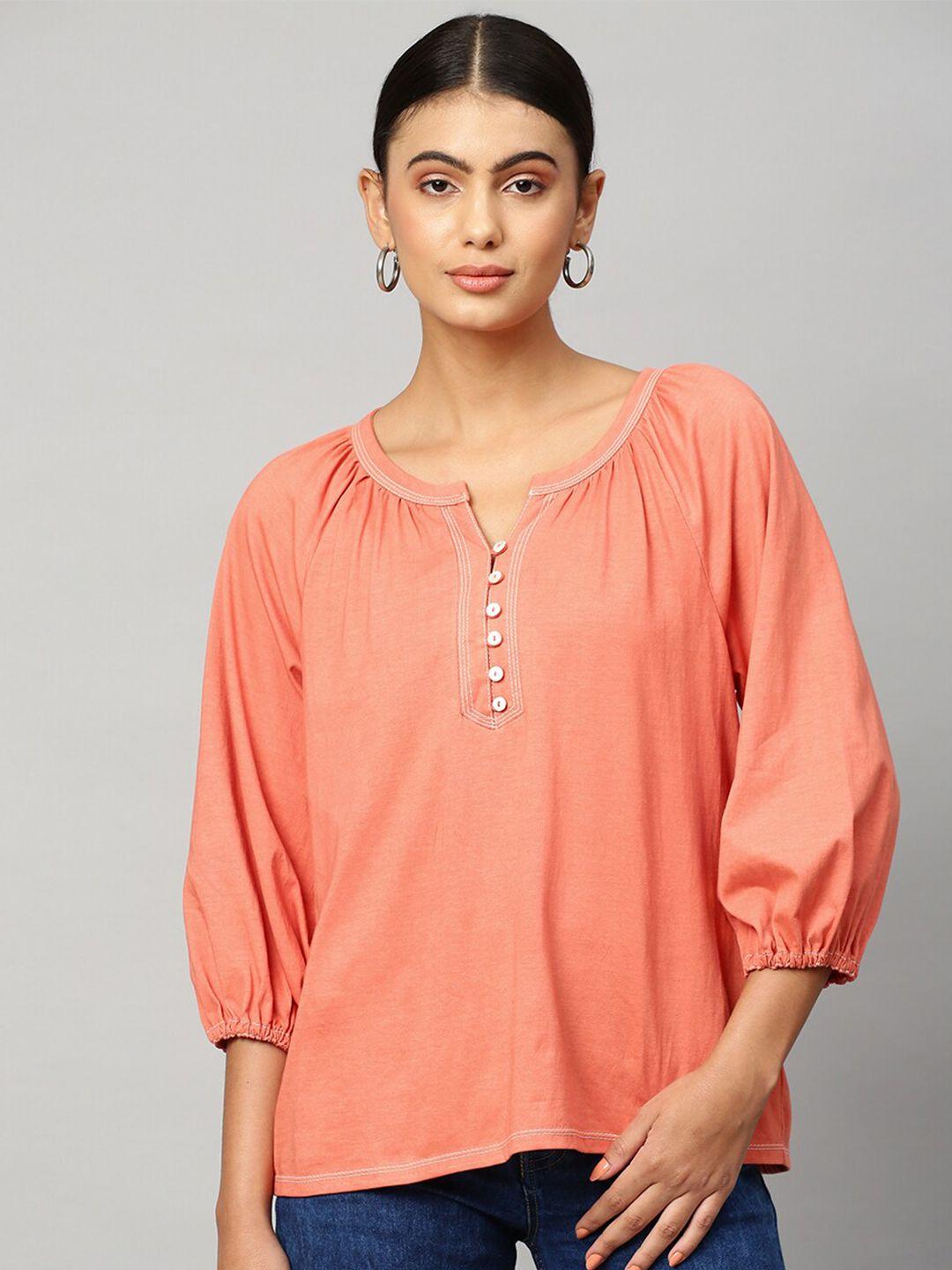 chemistry coral solid top
