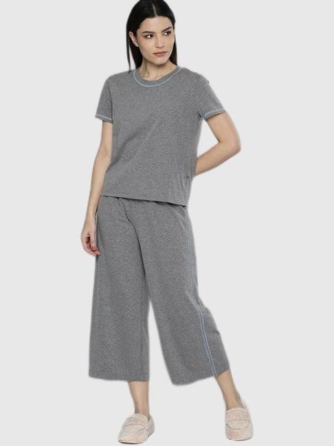 chemistry grey pajama set