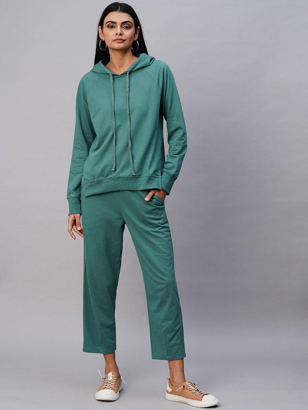 chemistry hooded sweatshirt & trousers co-ords