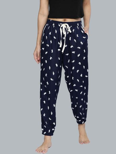 chemistry navy printed pyjamas