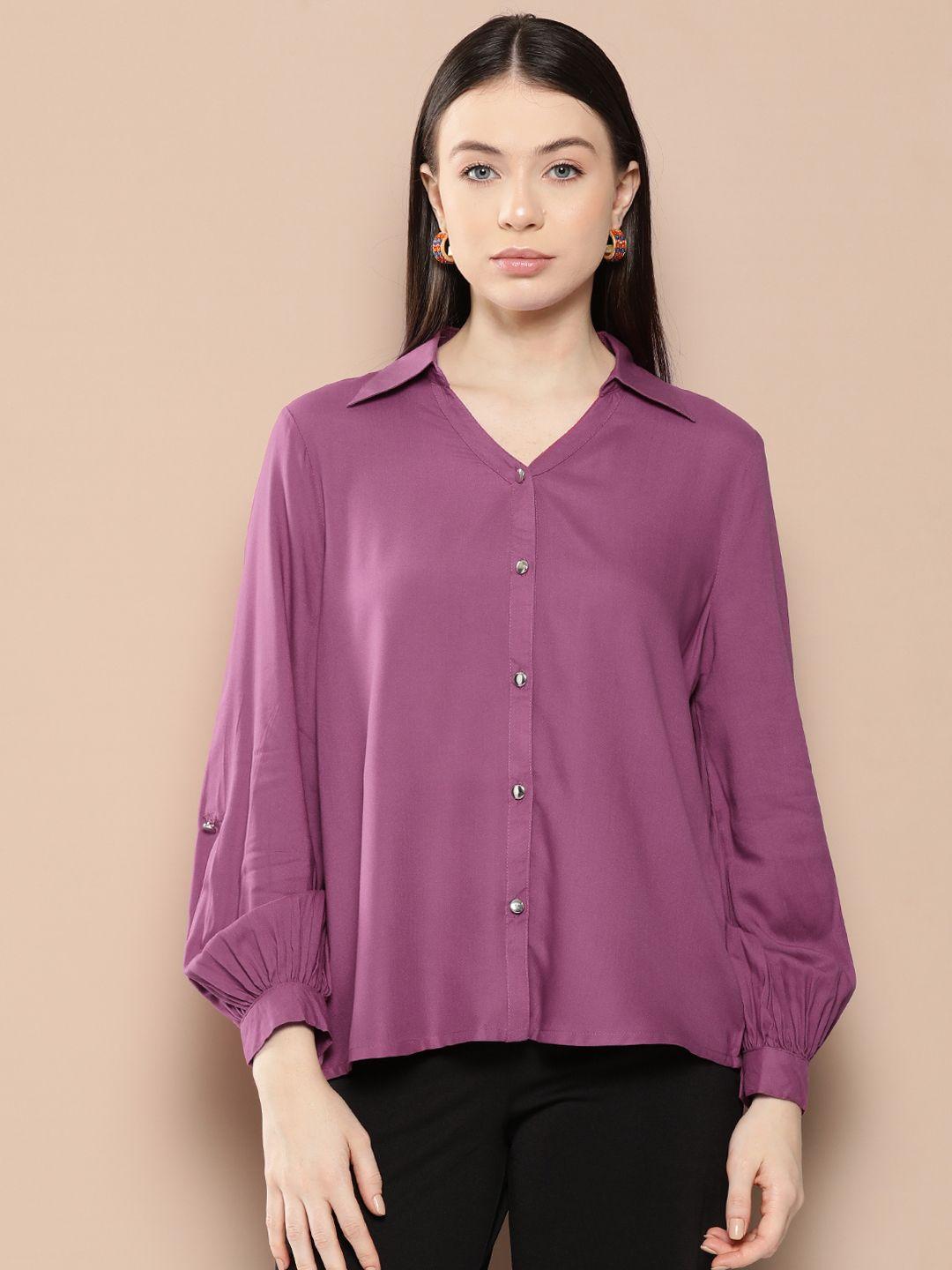 chemistry opaque casual shirt
