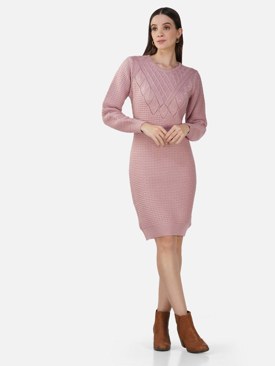 chemistry pink sheath dress