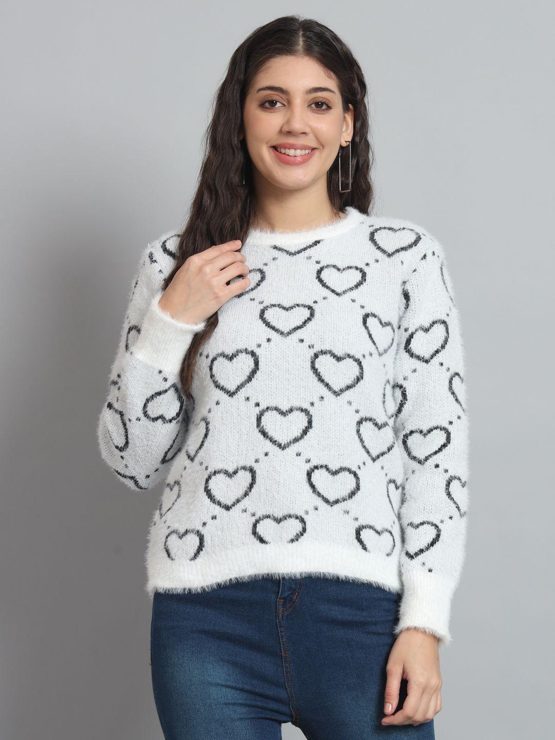 chemistry printed woollen pullover sweater