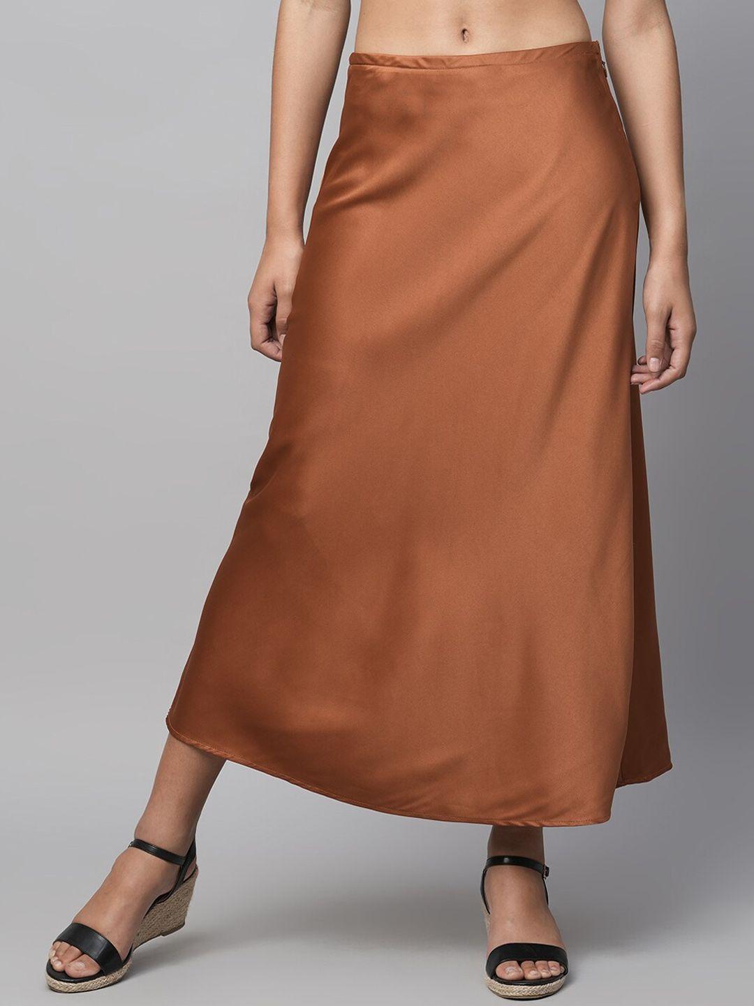 chemistry women a-line maxi skirt