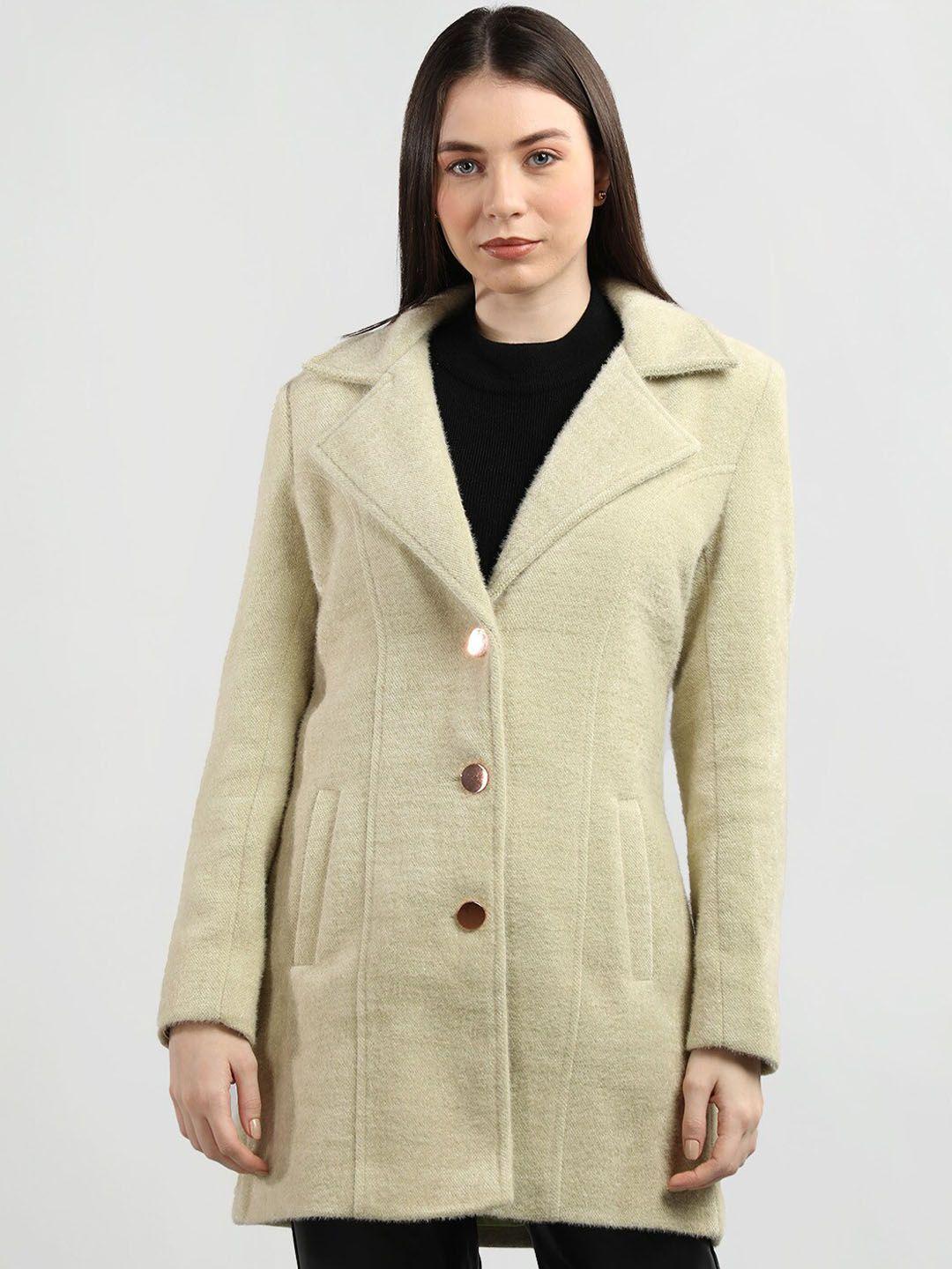 chemistry women green woollen fashion jacket