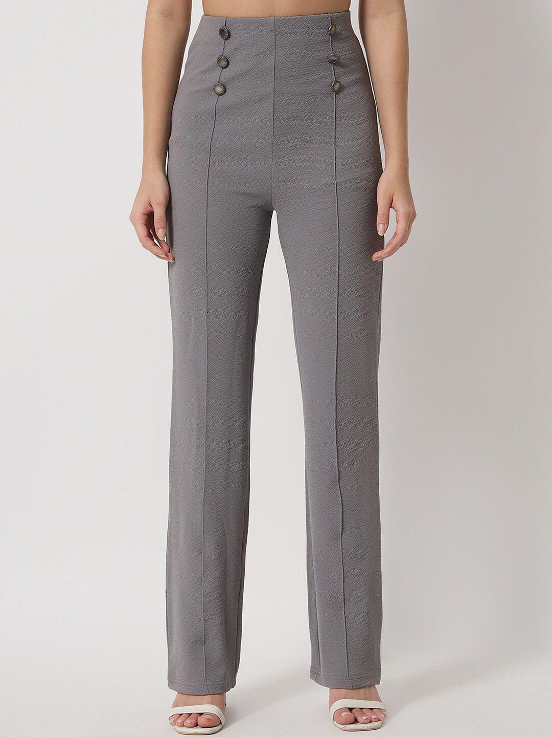 chemistry women high-rise trousers