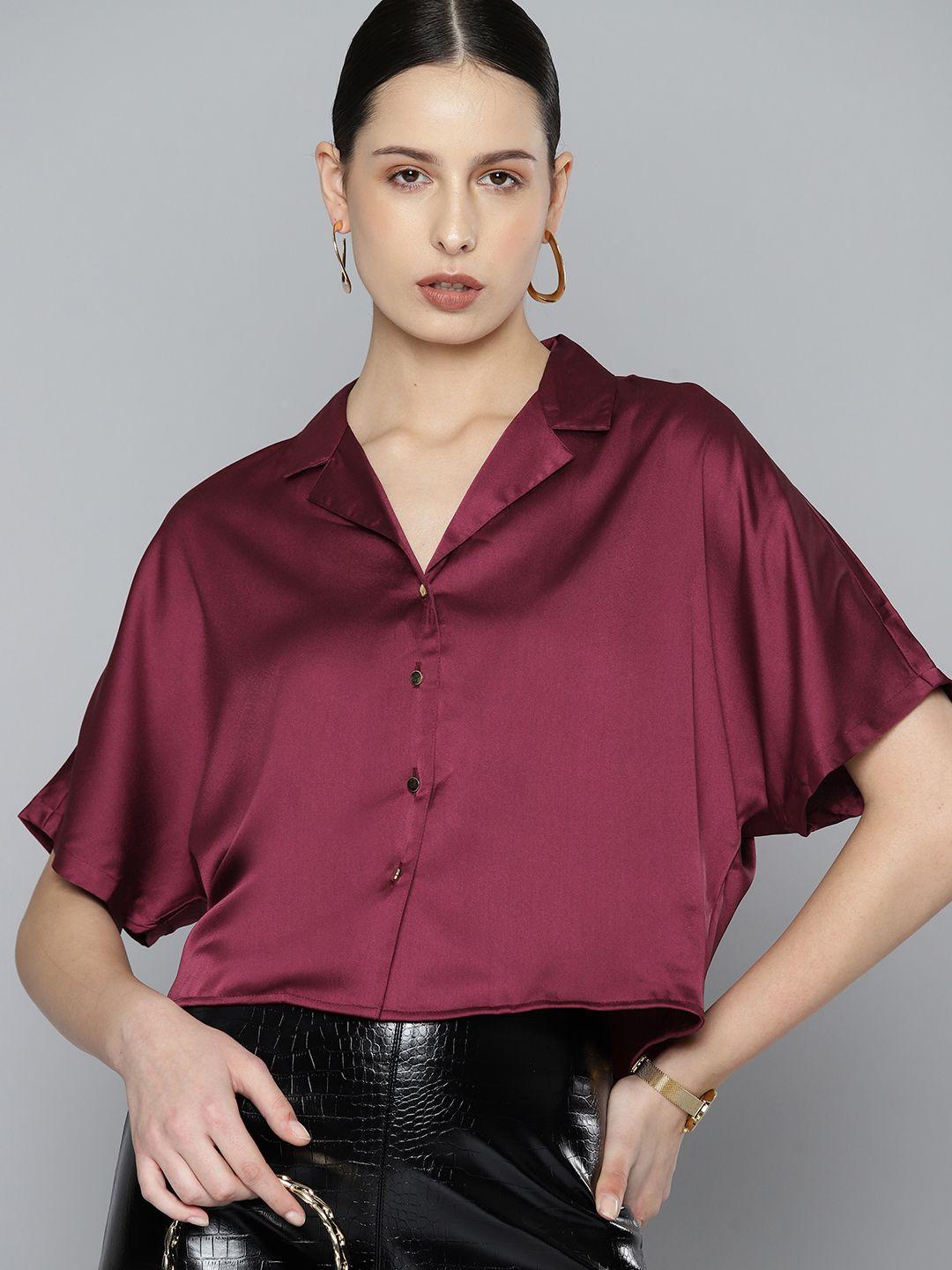 chemistry women opaque casual shirt