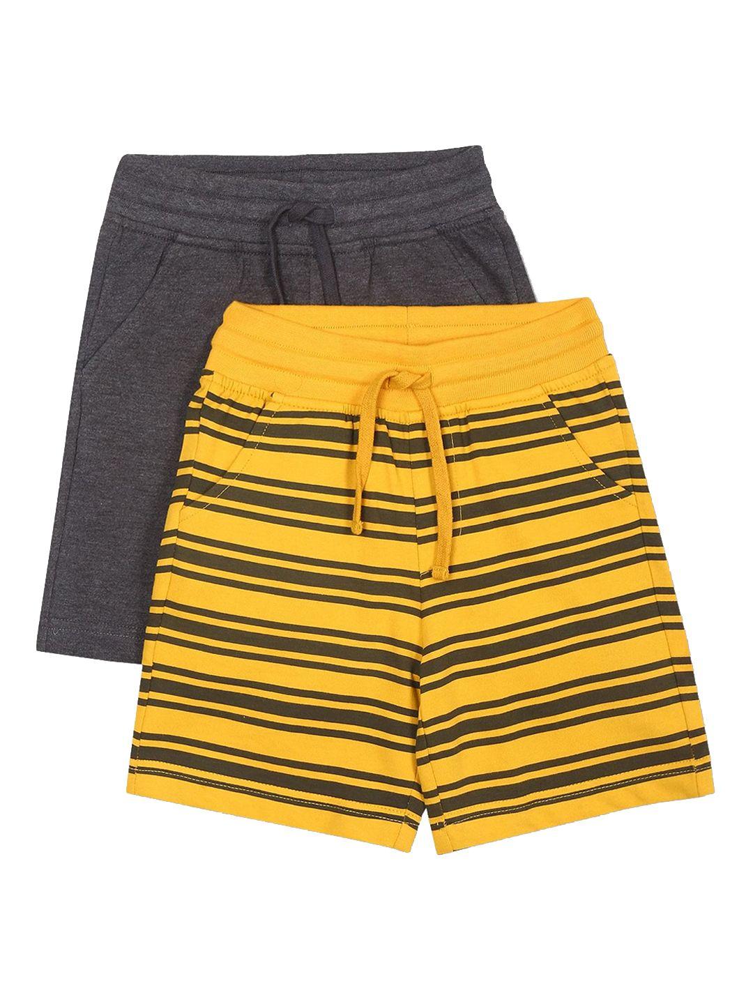cherokee boys assorted set of 2 striped shorts