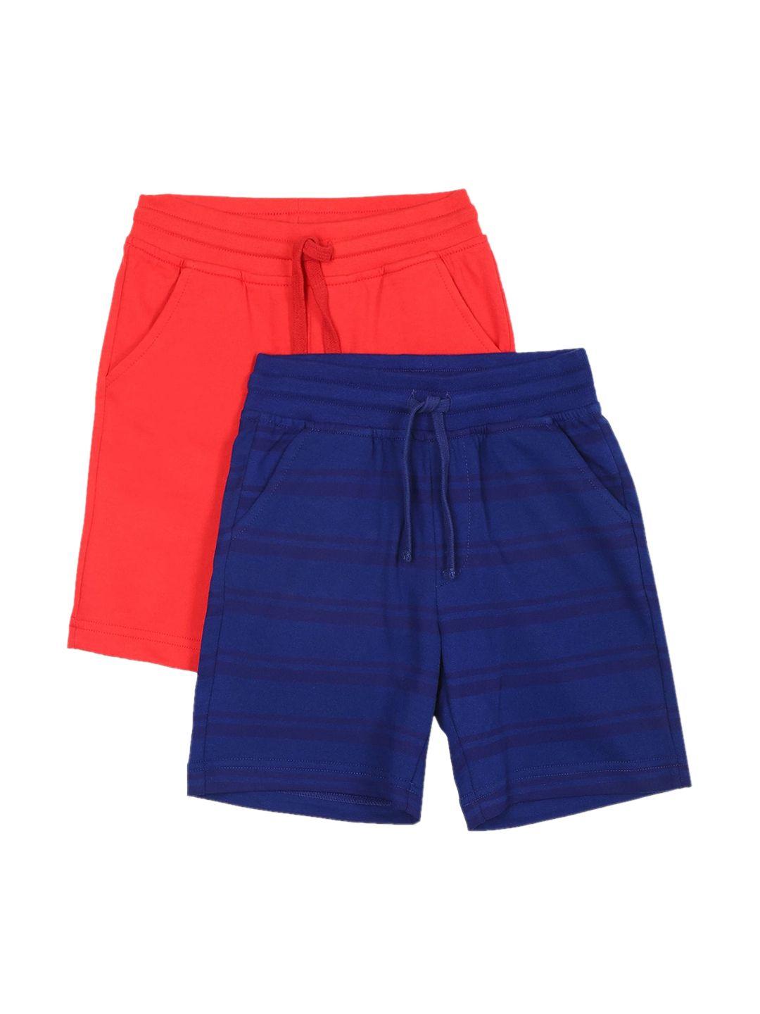 cherokee boys assorted pack of 2 pure cotton shorts