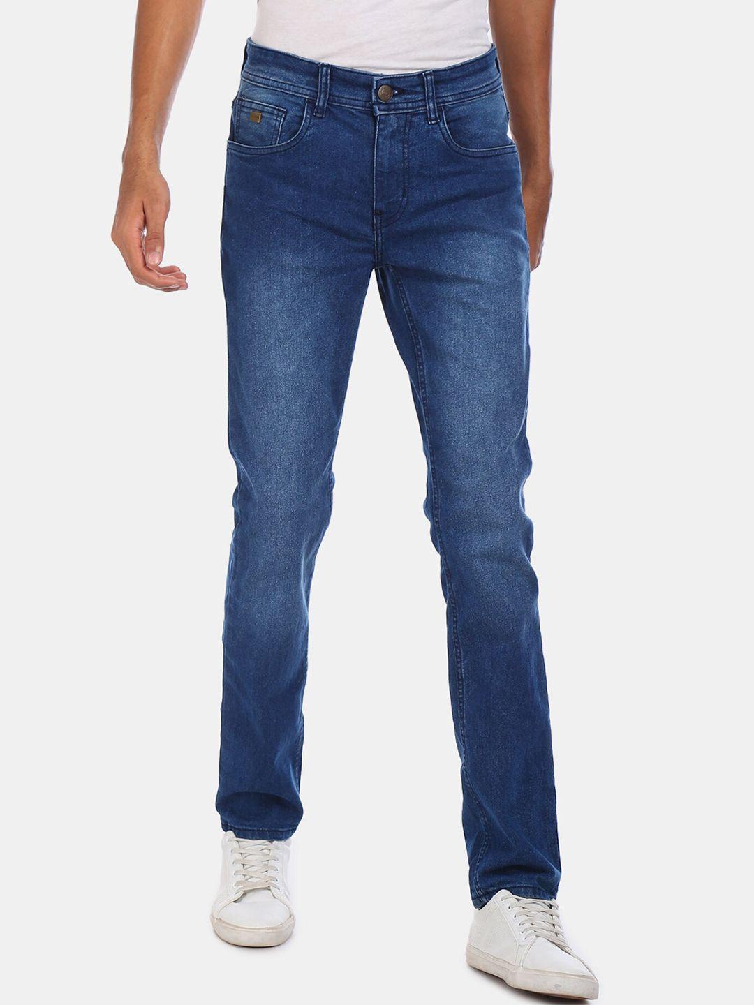 cherokee men blue regular fit jeans