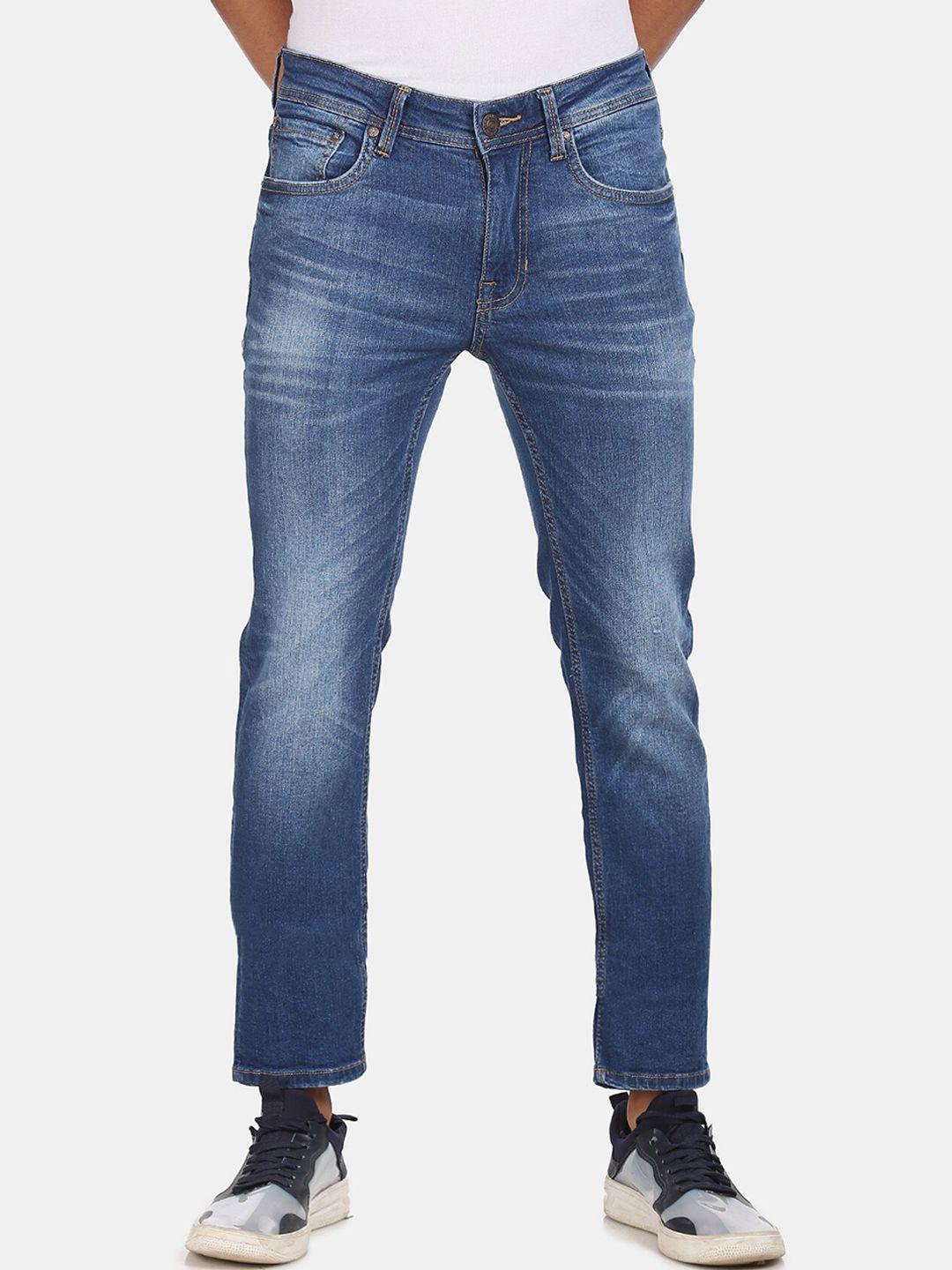 cherokee men blue regular fit jeans