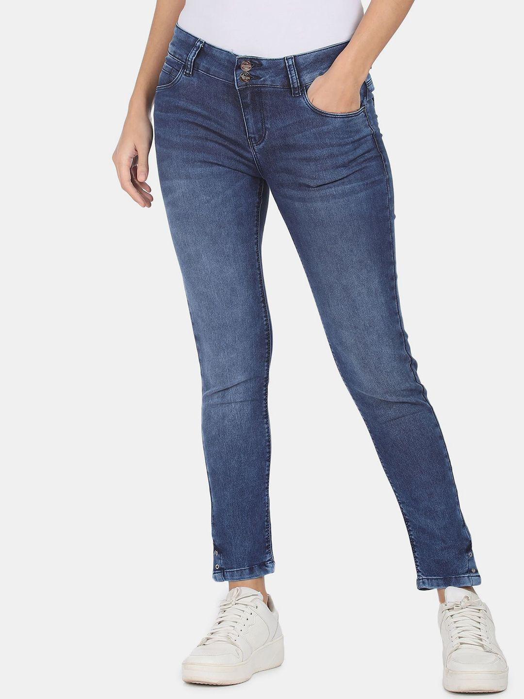 cherokee women blue light fade jeans