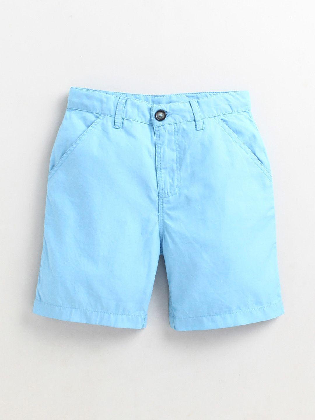 cherry-crumble-boys-blue-solid-cotton-shorts