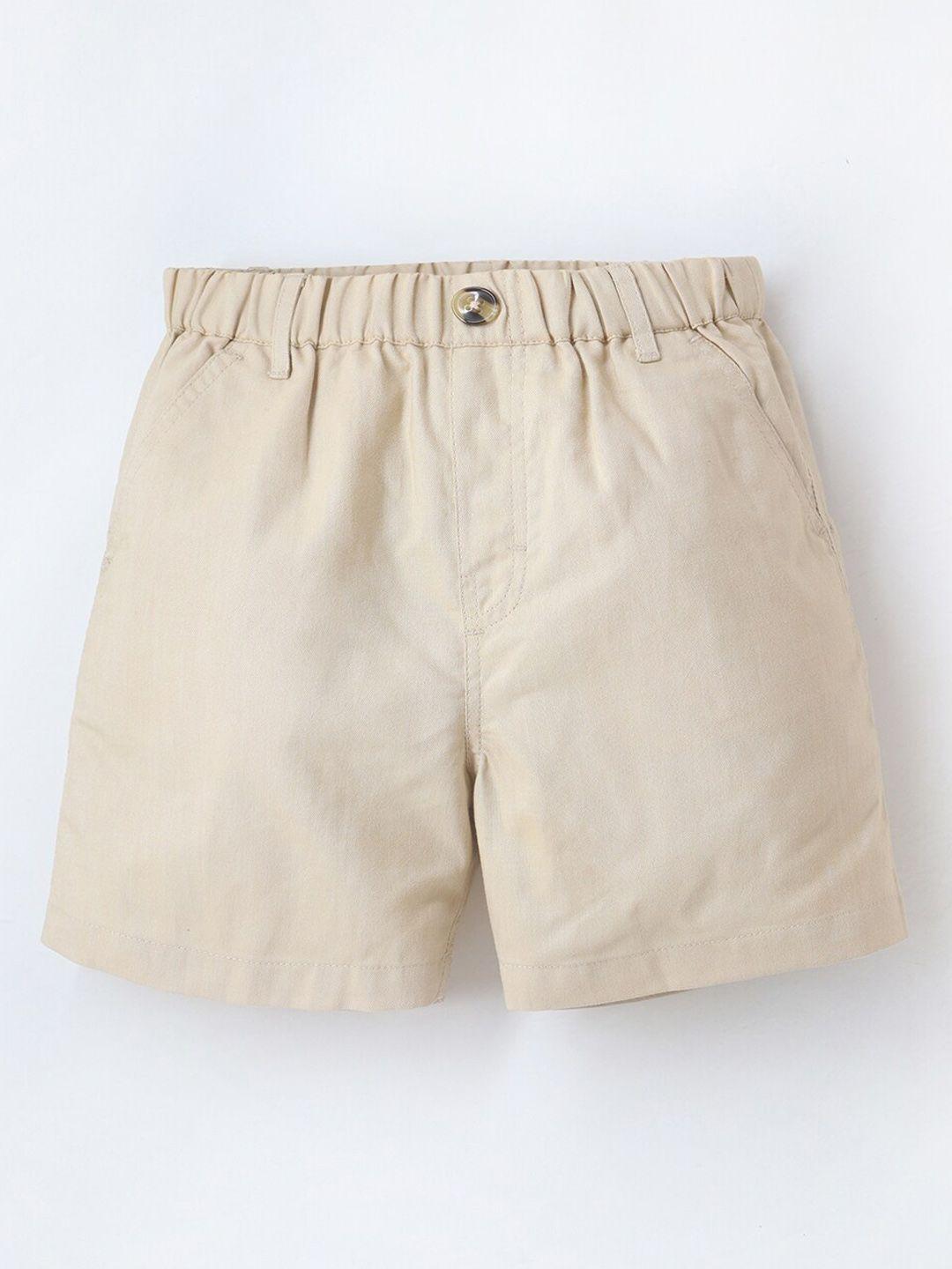 cherry crumble boys mid-rise cotton shorts