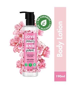 cherry blossom & tea rose body lotion