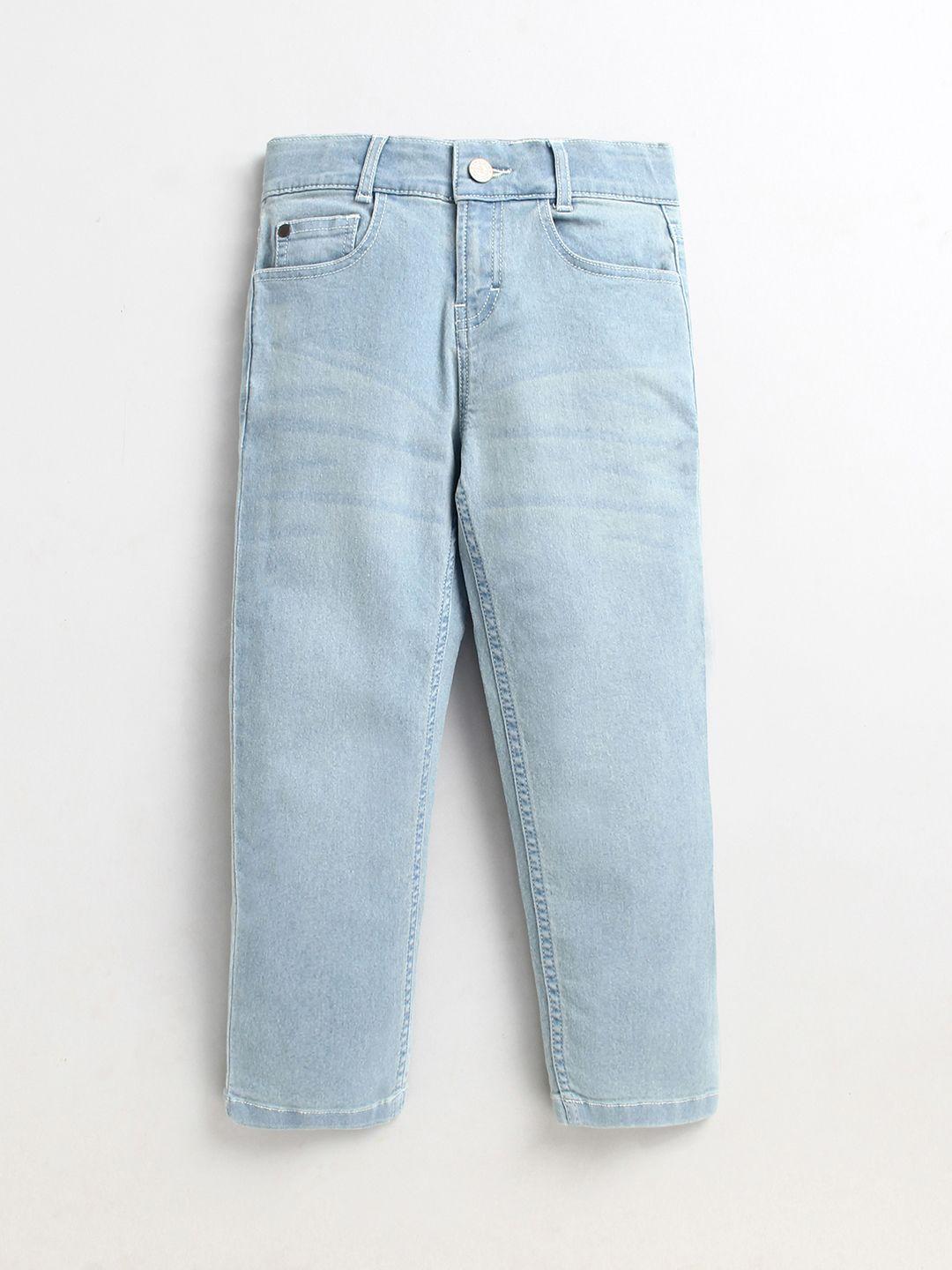 cherry crumble boys blue light fade regular fit jeans