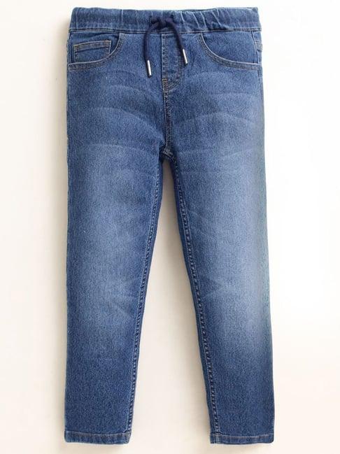 cherry crumble by nitt hyman kids blue washed jeans
