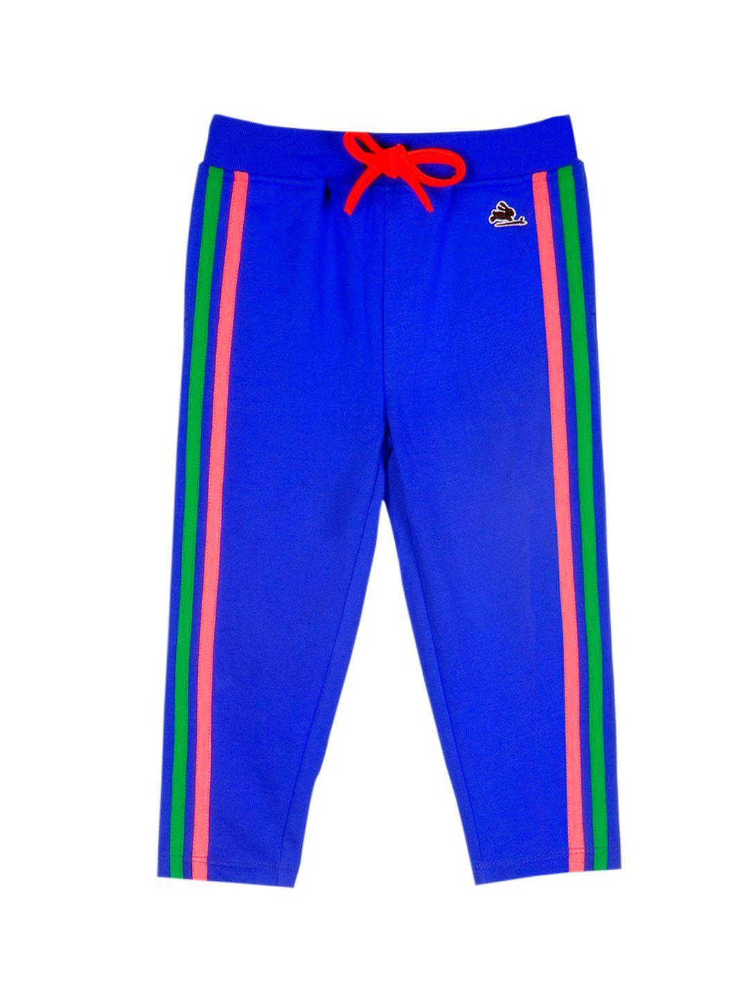 cherry crumble kids blue track pant