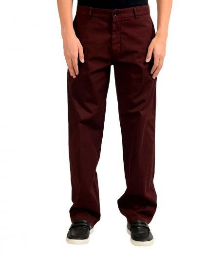 cherry stretch casual pants
