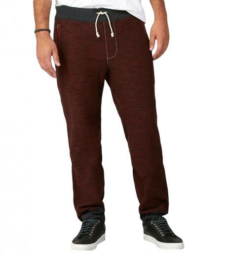 cherry wide leg sweatpants