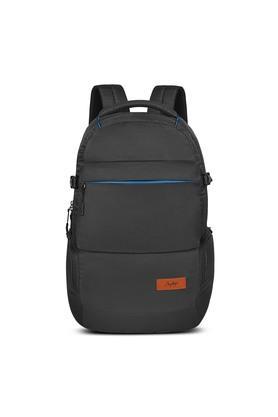 chester pro 03 zip closure polyester laptop backpack - grey