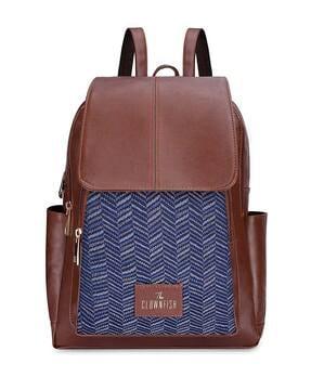 chevron print everyday backpack