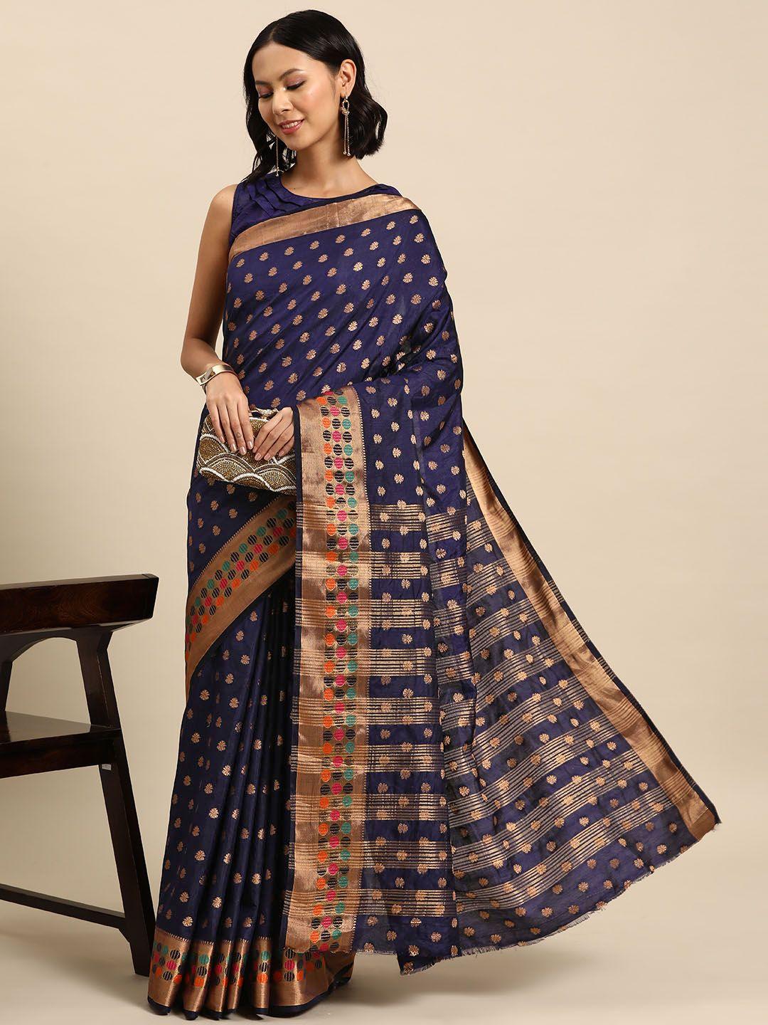 chhabra 555 ethnic motifs zari mysore silk saree