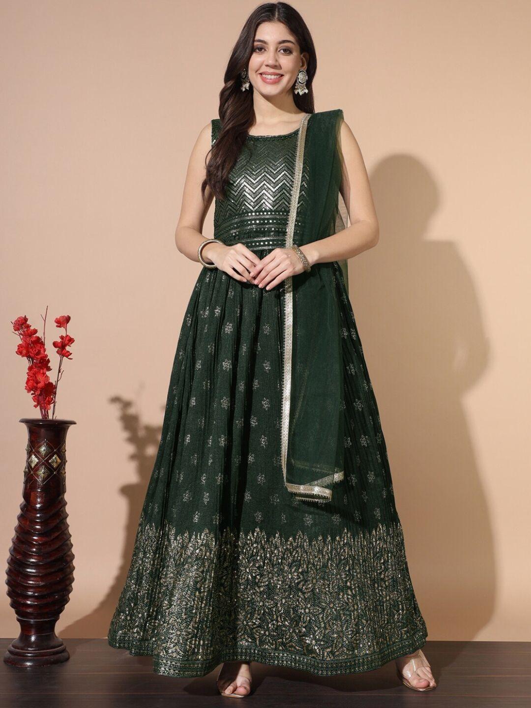 chhabra 555 embellished ethnic dresses with dupatta
