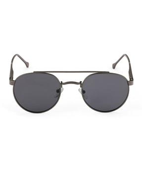 chi00104-c2 full-rim polarised round sunglasses