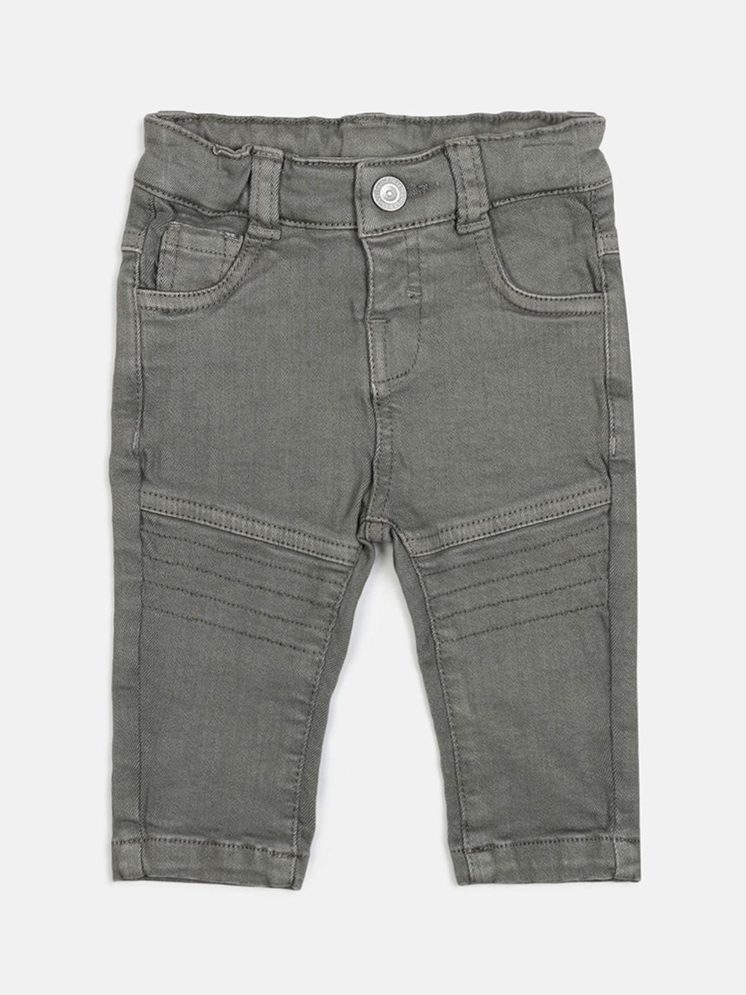 chicco boys grey mid-rise jeans