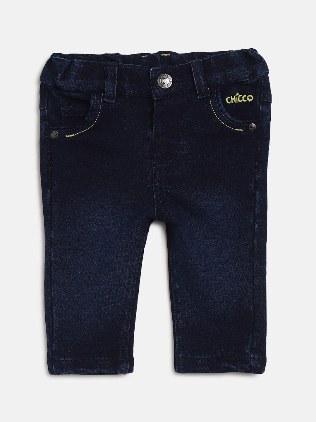chicco boys jean stretchable cotton jeans