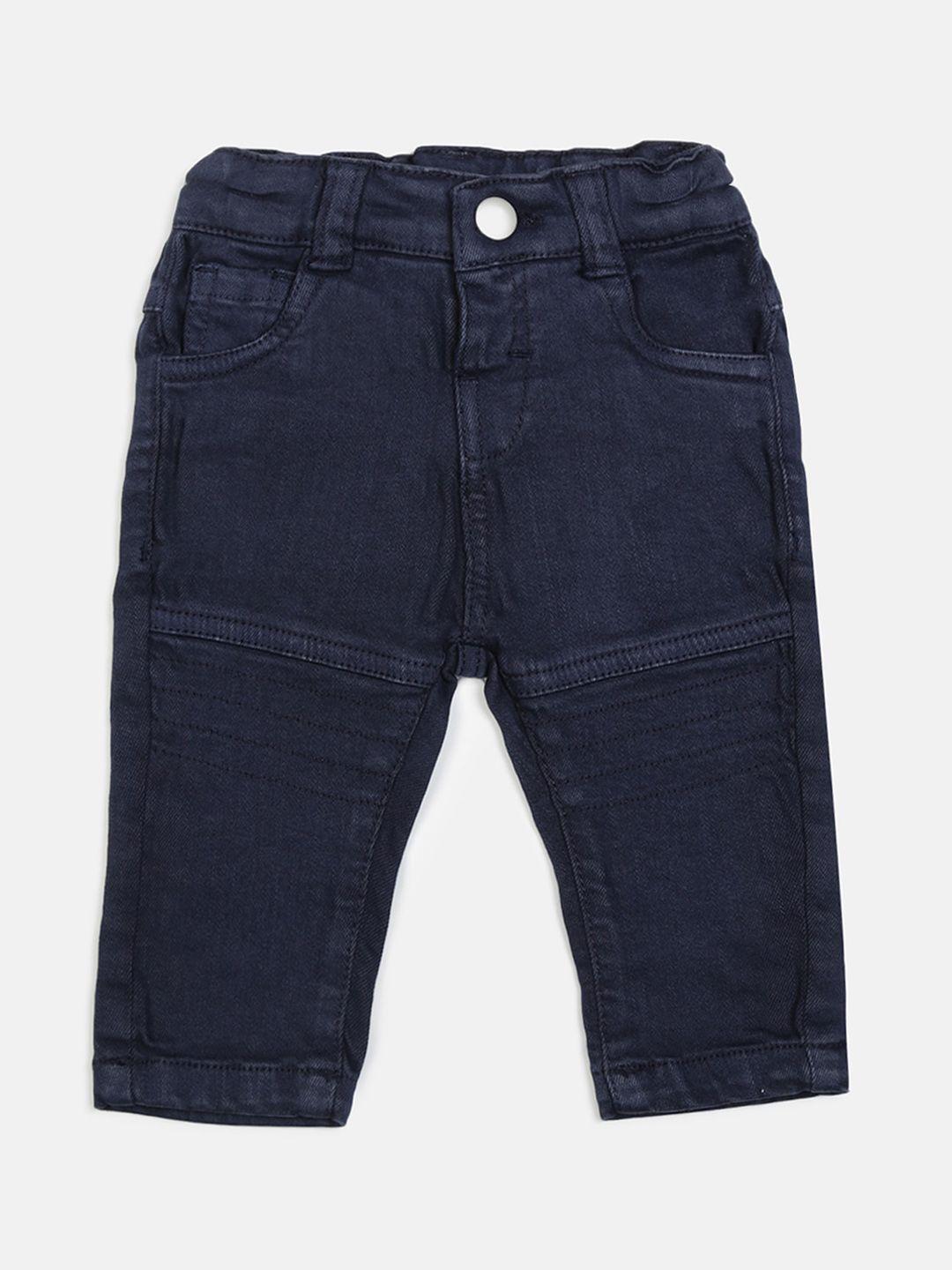 chicco boys navy blue low distress jeans