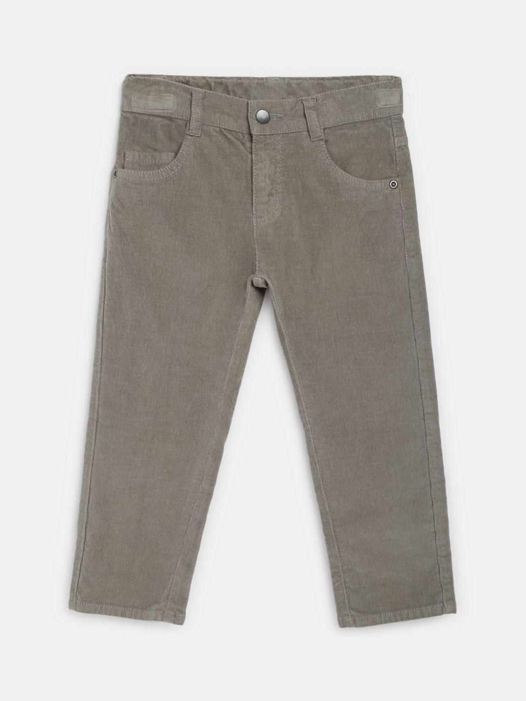 chicco infant boys mid-rise comfort fit cotton trousers