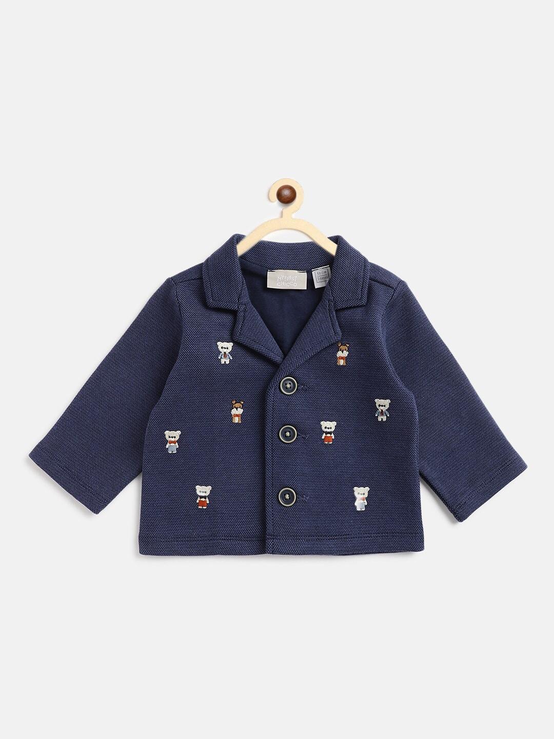 chicco infants boys printed tailored jacket