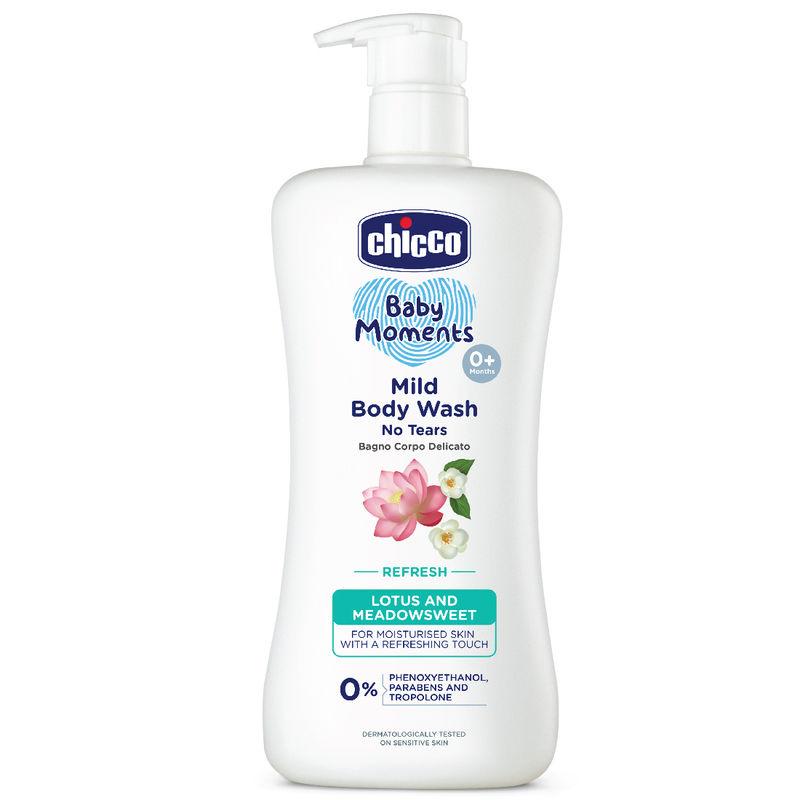 chicco baby moments mild bodywash refresh